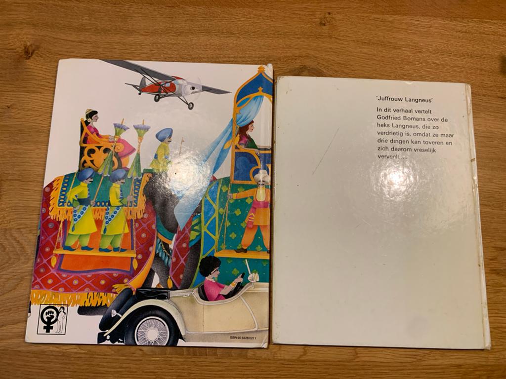2 Kinderboeken: De vijf vrouwen van Zilverbaard & Juffrouw L, Ophalen of Verzenden, Zo goed als nieuw