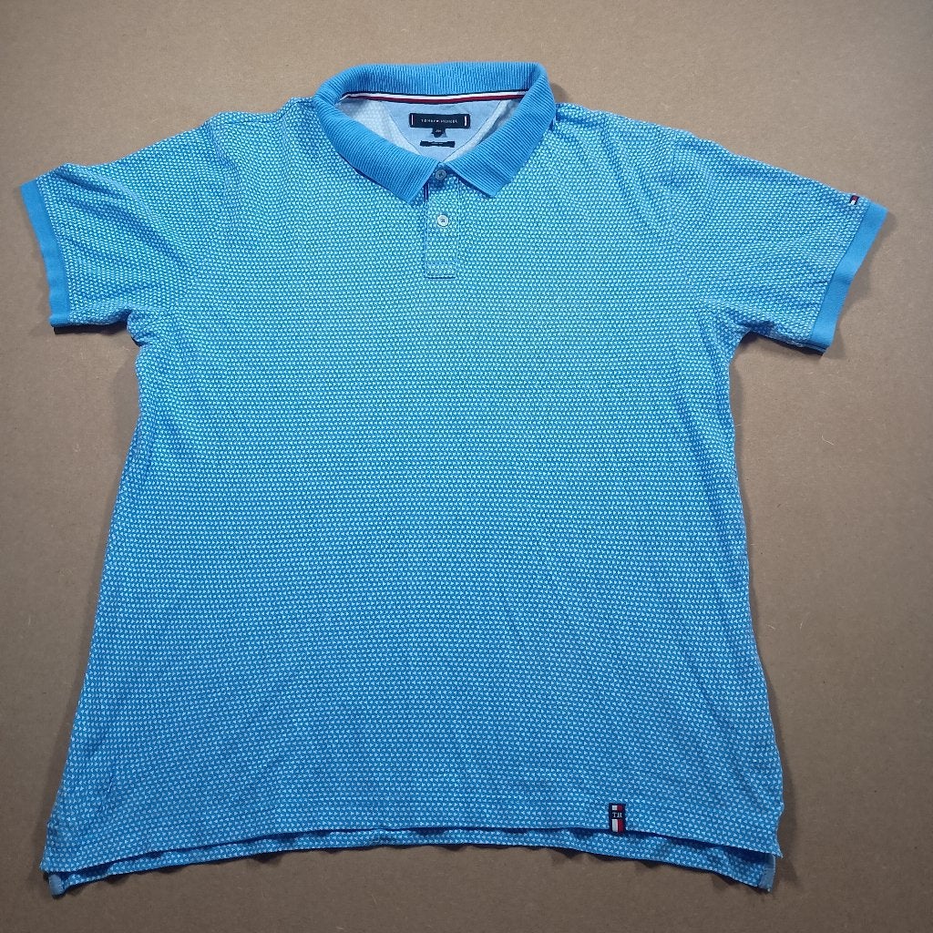 Tommy Hilfiger Polo, Kleding | Heren, Polo's, Blauw, Tommy Hilfiger, Overige maten, Ophalen of Verzenden