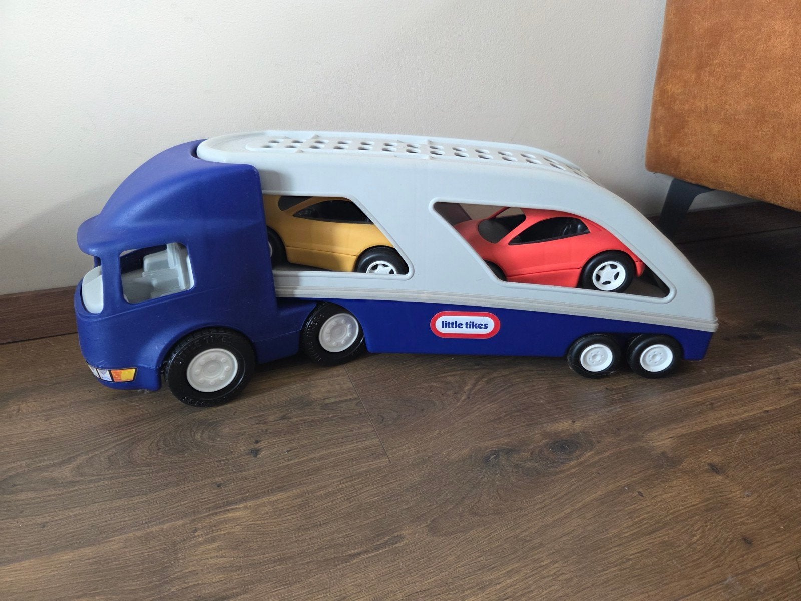 Little Tikes Grote Auto Transporter met 2 auto's, Ophalen, Gebruikt