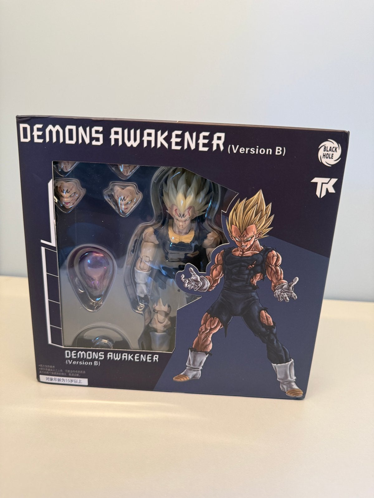 SH Figuarts Dragon Ball | Black Hole Demons Awakener Vegeta, Ophalen of Verzenden, Nieuw