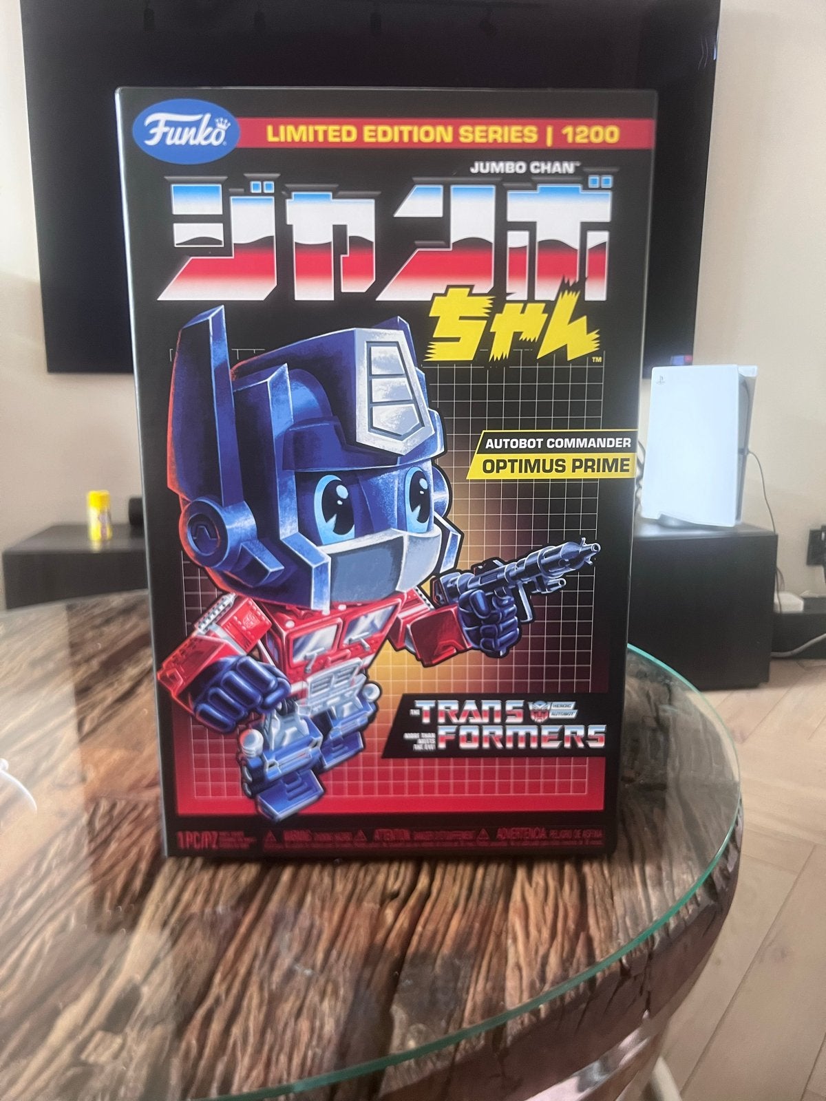 Funko Jumbo Chan Optimus Prime Limited Edition, Ophalen of Verzenden, Nieuw
