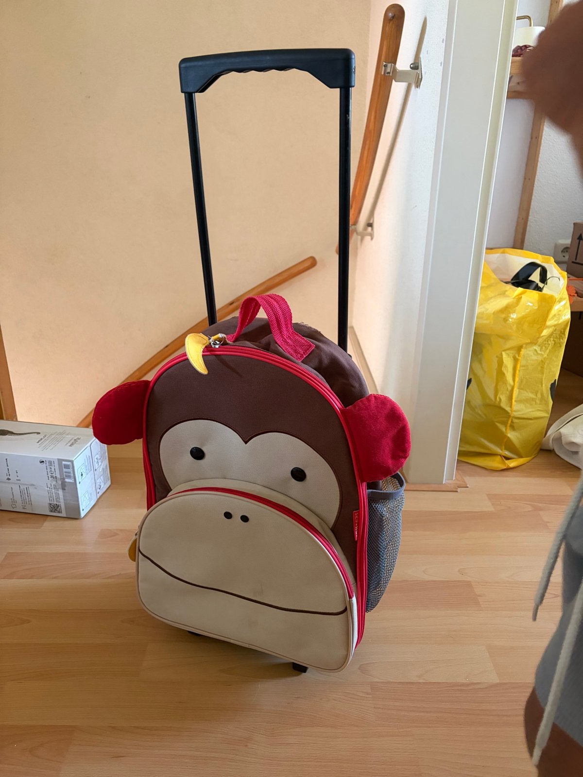 Leuke Kinderkoffer Aap - Ideaal voor Reizen!, Sieraden, Tassen en Uiterlijk, Gebruikt, Minder dan 25 cm, Ophalen, Overige merken