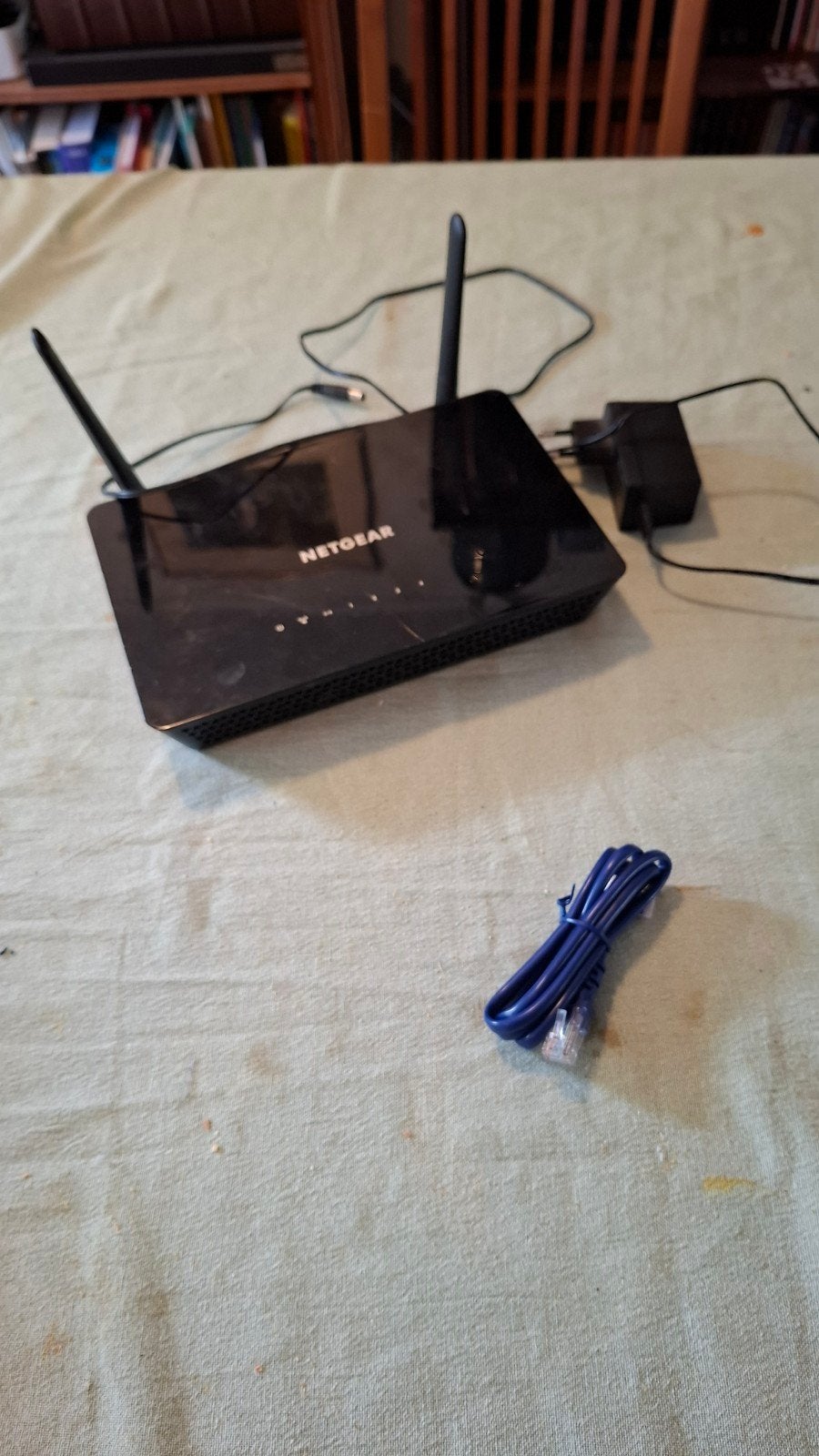 Netgear wifi 5 Router met adapter en ethernetkabel, Computers en Software, Routers en Modems, Ophalen of Verzenden, Gebruikt, Router