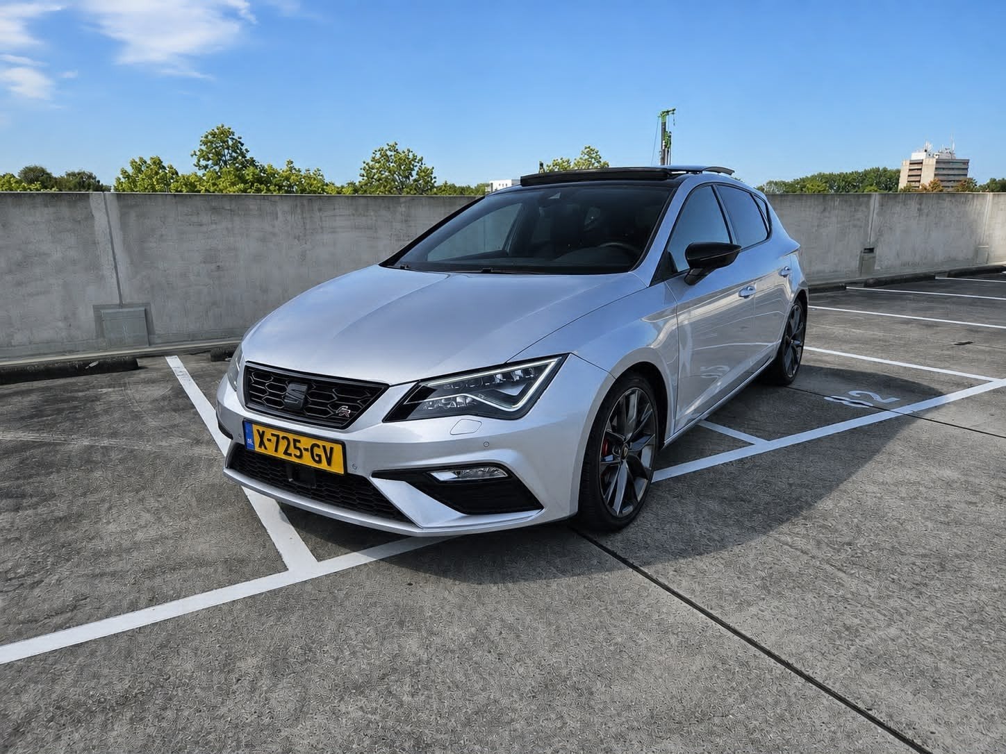 Seat Leon 2.0 FR 190 / BUSINESS INTENSE / VOL / CAM / PANO /, Auto's, Seat, Zwart, 1984 cc, Leon, Leder
