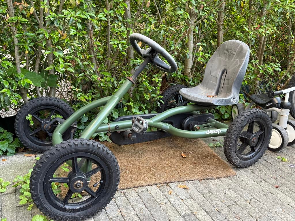BERG Jeep skelter - Groen, robuust en klaar voor avontuur, Ophalen, Gebruikt