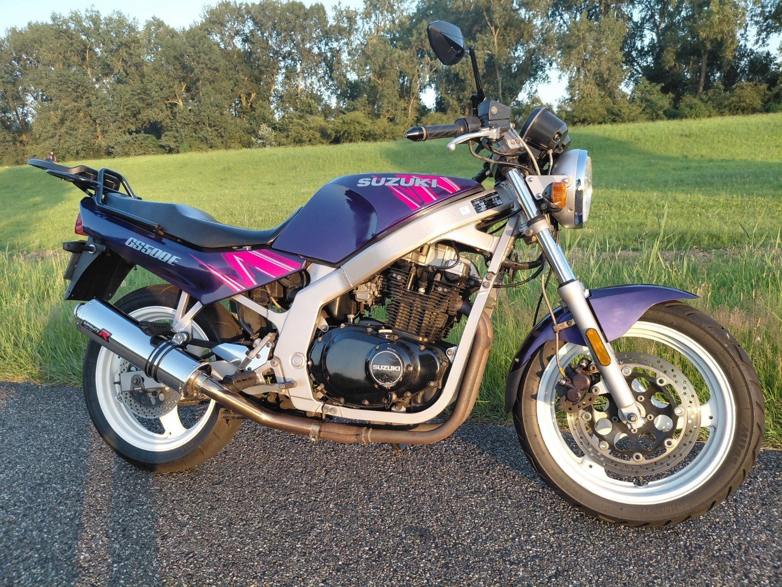 Gs500e geschikt voorijbewijs A2, Ophalen
