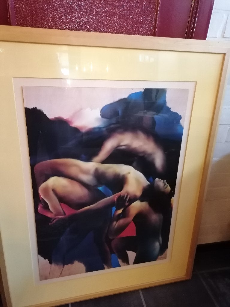 gemengde techniek Daniel Gasser, Antiek en Kunst, Kunst | Overige Kunst, Ophalen
