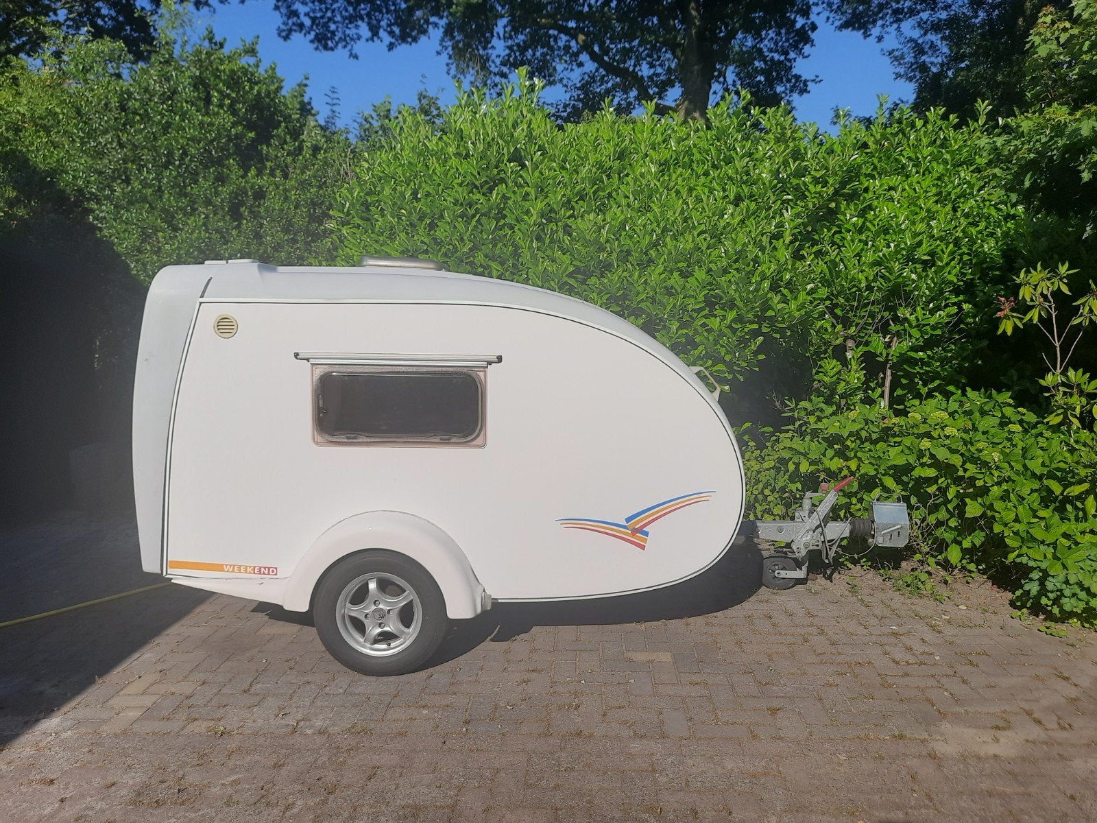 Camptrailer met cabintent lichtgewicht teardrop caravan, Particulier, 500 - 750 kg, Koelkast