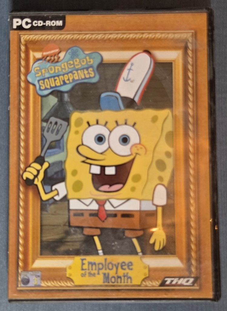 Sponge Bob Square Pants PC, Puzzel en Educatief, Gebruikt, 1 speler, Eén computer