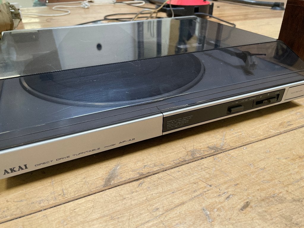 AKAI AP-A2 | Direct Drive, Ophalen of Verzenden, Zo goed als nieuw, Platenspeler, Akai