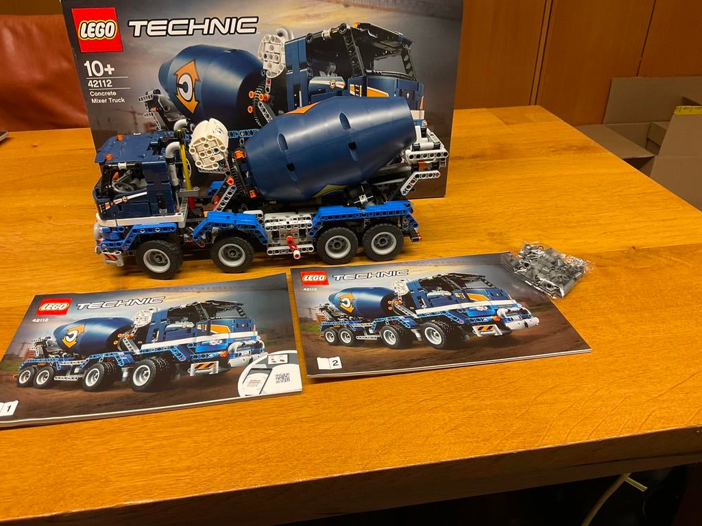 Lego technic betonmixer, Kinderen en Baby's, Speelgoed | Duplo en Lego, Ophalen of Verzenden, Zo goed als nieuw