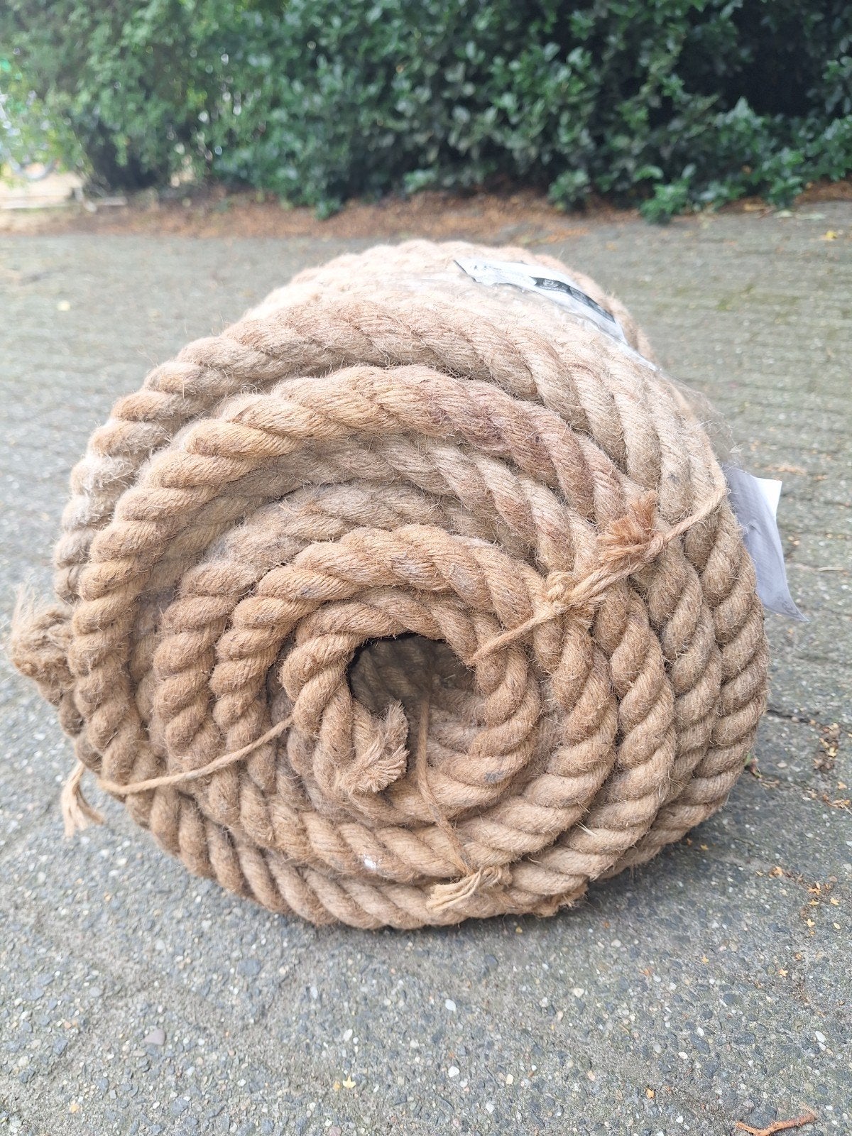 Jute touw 20 mm 50 m, Ophalen, Nieuw