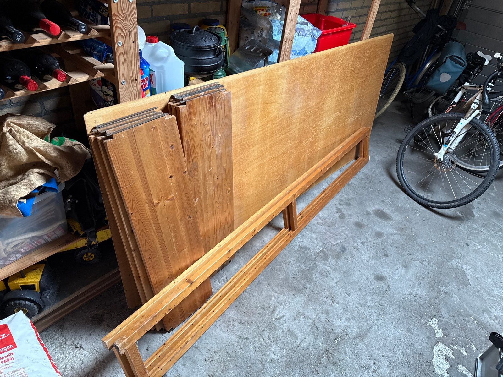 Lundia stelling kast- 100x30x250 met achterwand, Ophalen, Gebruikt