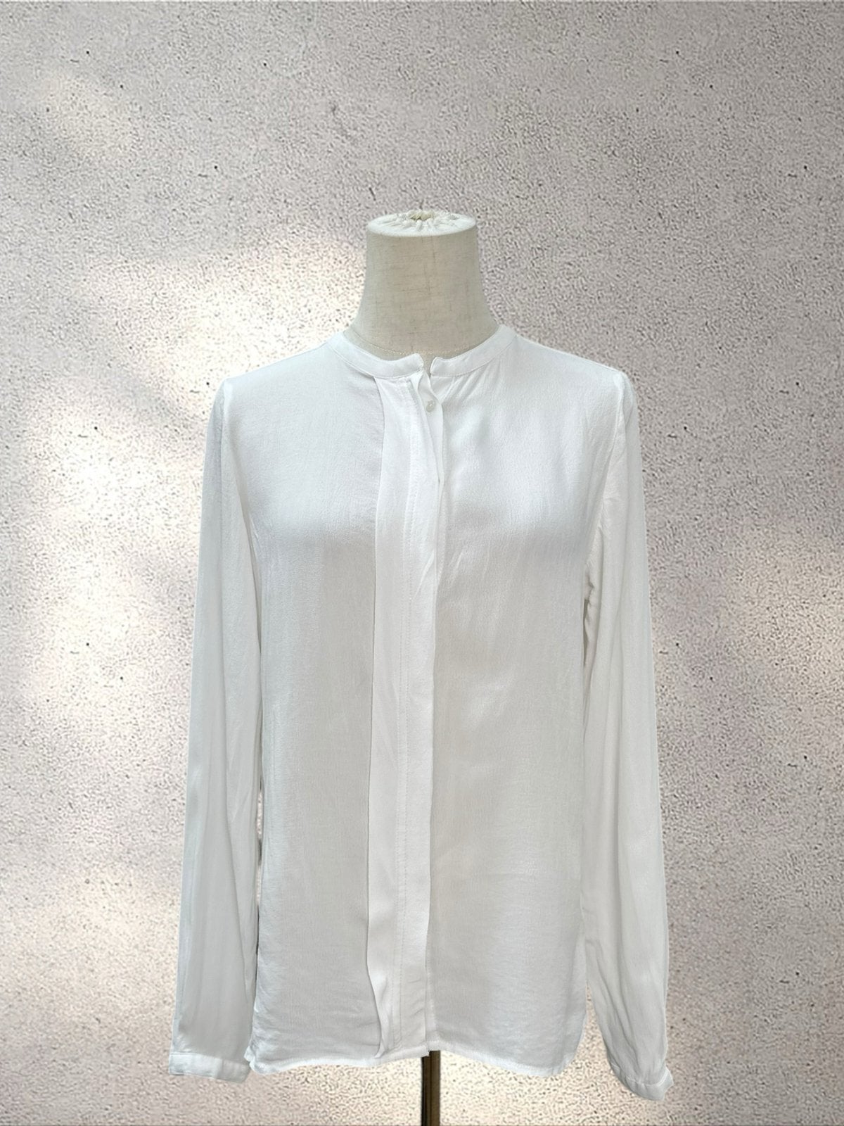 By-Bar Amsterdam Witte Blouse Maat M, Ophalen of Verzenden, Zo goed als nieuw, Maat 38/40 (M), Wit