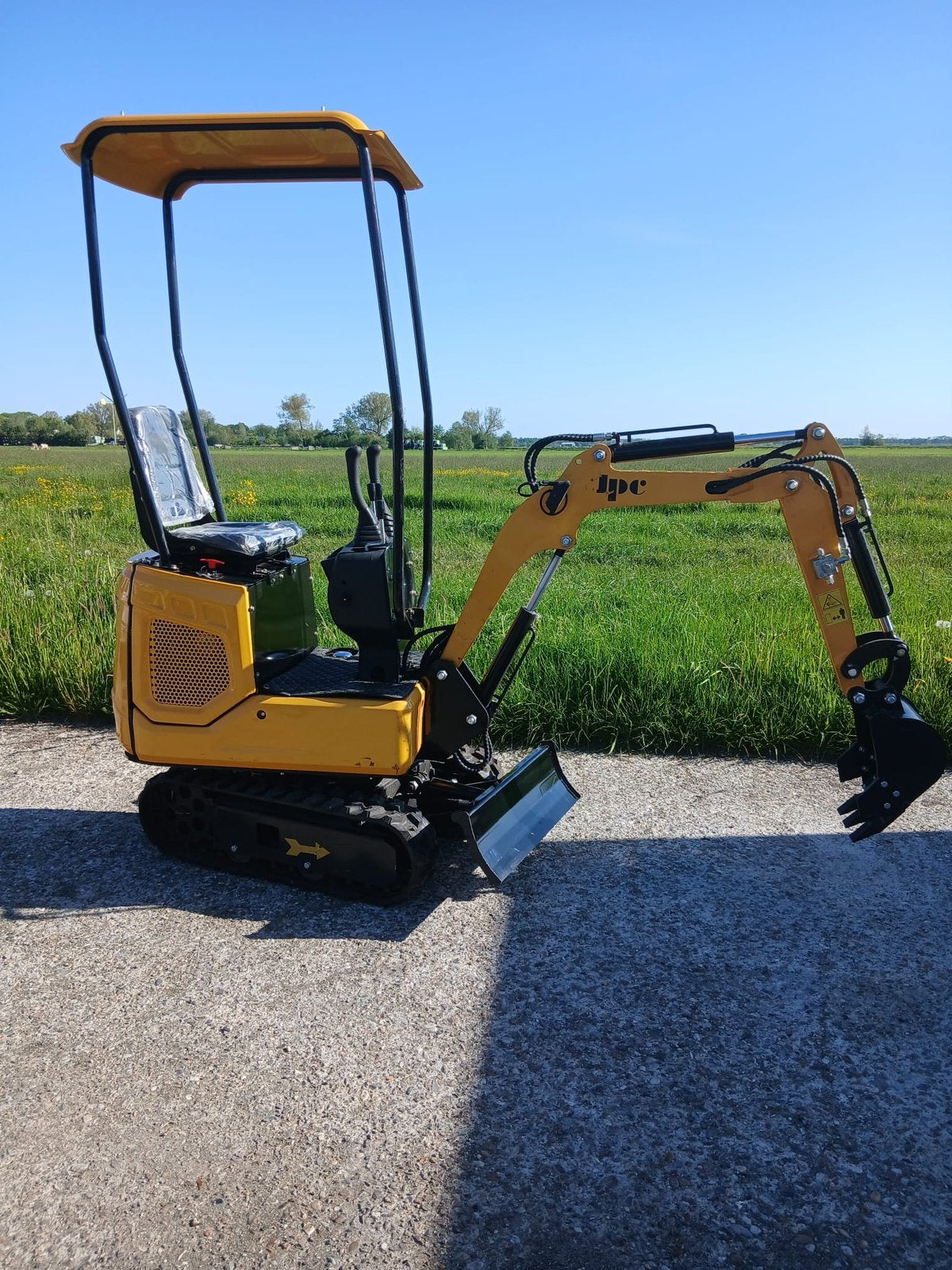 Nieuwe minikraan / minigraver - Diesel - 1000kg, Zakelijke goederen, Ophalen of Verzenden, Info@marktplaats.nl, IPC, Graafmachine