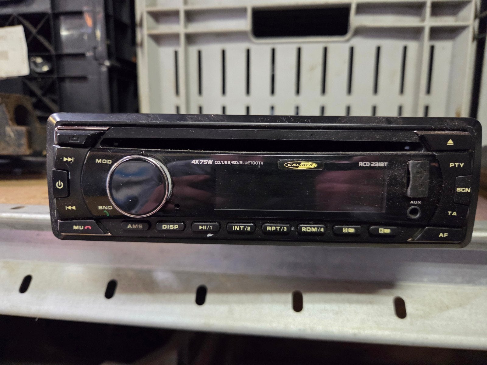 Caliber RCD238BT Autoradio 4x75W CD/USB/SD/Bluetooth, Auto diversen, Ophalen of Verzenden, Gebruikt