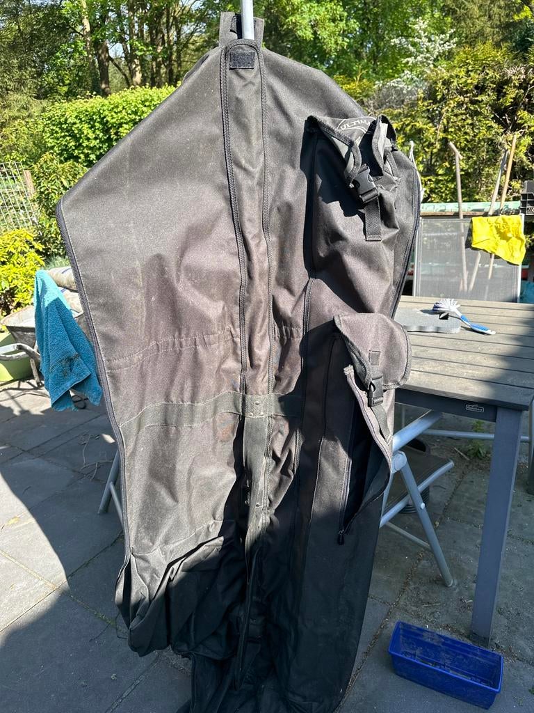 Ultimate 12' Vis Tas - Hengeltas voor 2 hengels, Ophalen, Gebruikt, Koffer of Tas