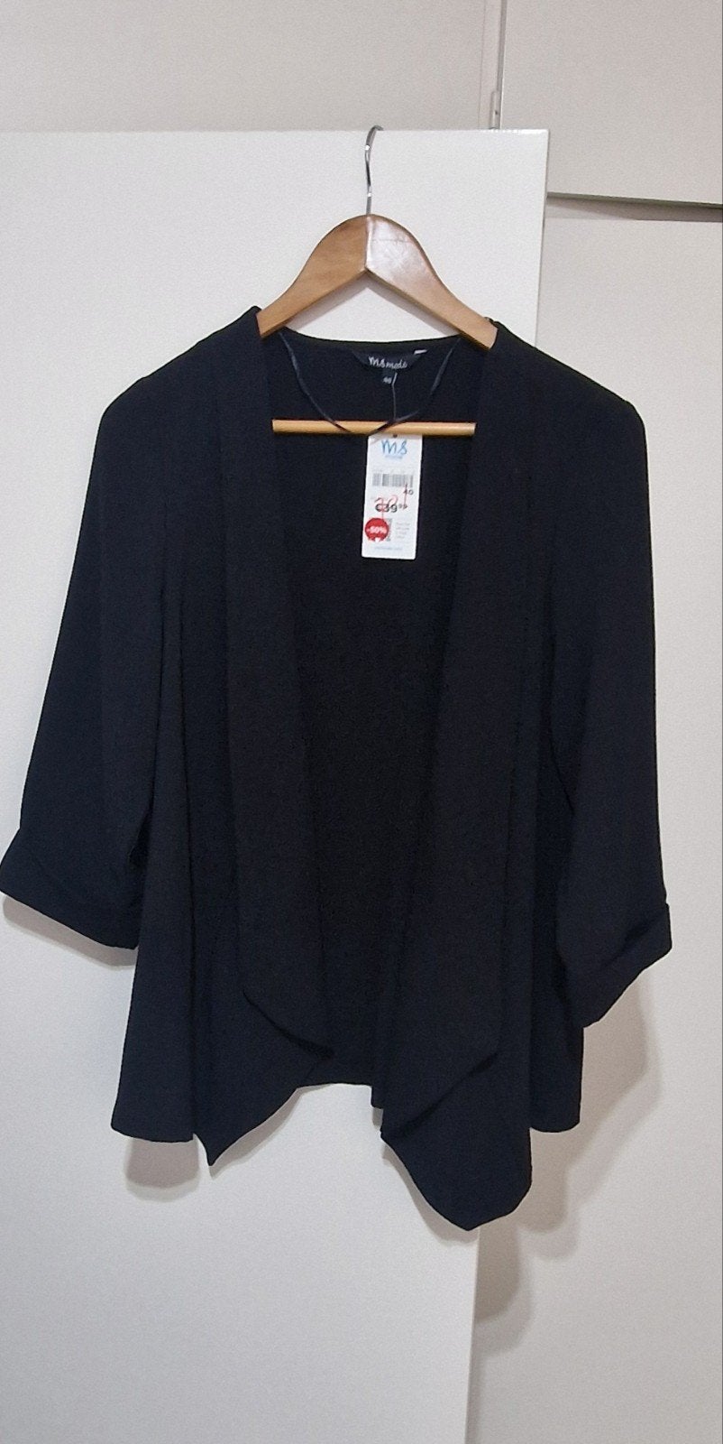 Zwart blazer van MS Mode - Maat 40, Zwart, Maat 42/44 (L), Nieuw, Ophalen of Verzenden