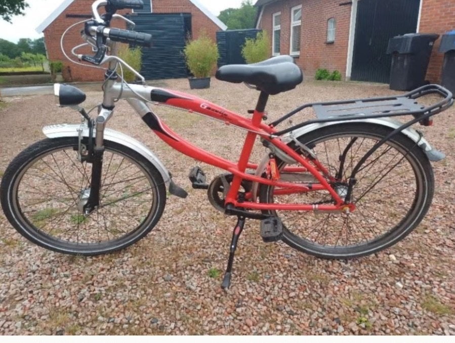 24 inch gazelle fiets, Ophalen, Gebruikt, 24 inch, Handrem