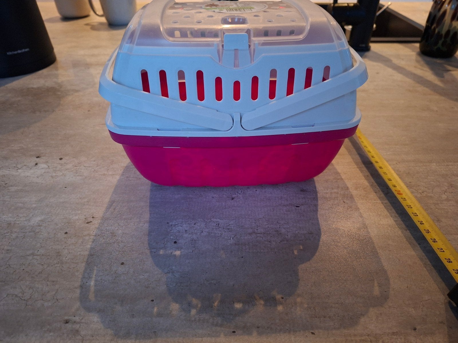 Transport box knaagdier, gratis, Ophalen, Zo goed als nieuw, Transportkoffer of -box