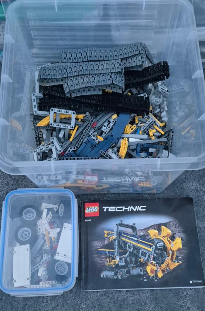 LEGO Technic 42055 Graafmachine, Lego, Ophalen of Verzenden, Zo goed als nieuw, Technic