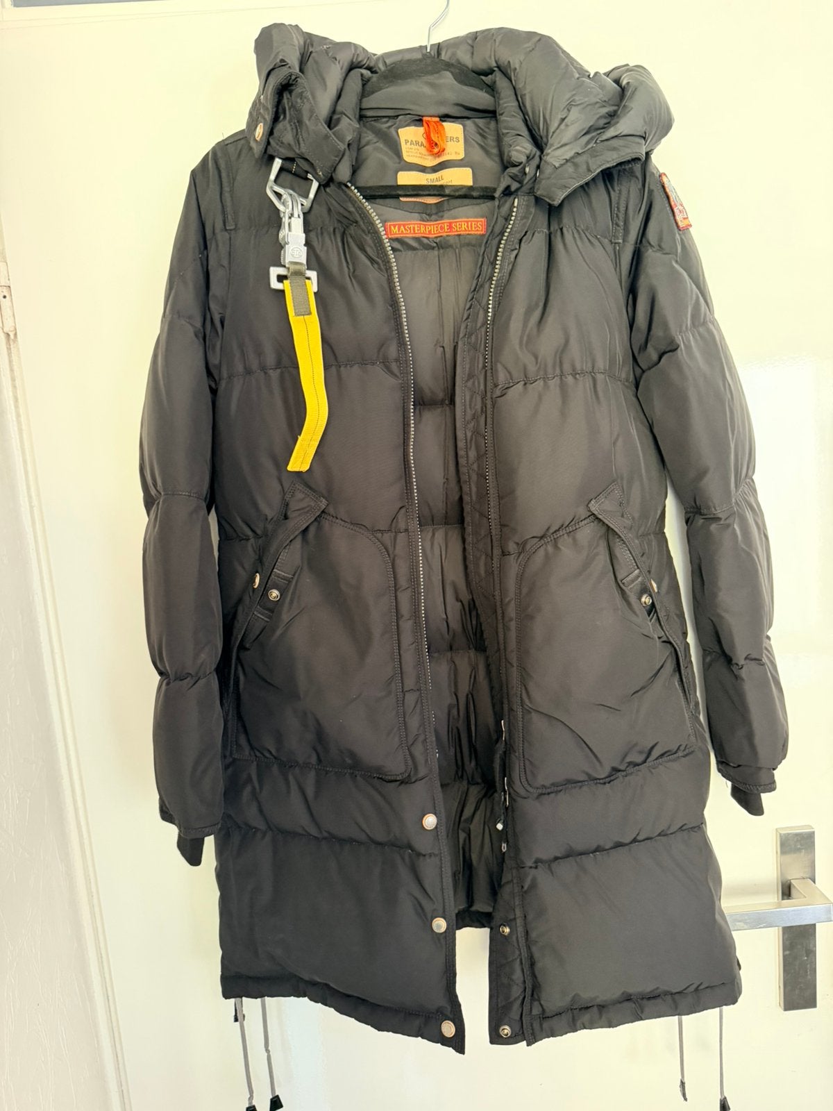 Parajumpers long bear zwart maat S, Kleding | Dames, Ophalen, Zo goed als nieuw, Maat 36 (S), Zwart
