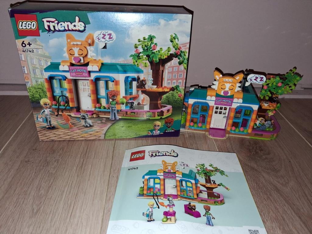LEGO Friends Kattenhotel 41742 - Compleet!, Ophalen of Verzenden, Zo goed als nieuw, Complete set, Lego