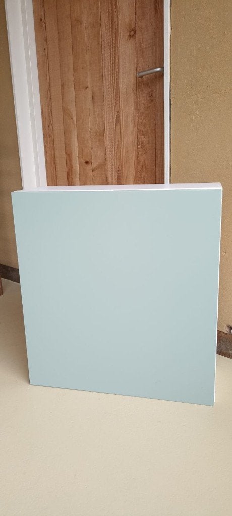 IKEA BESTÅ wandkast – wit met grijsgroene deur, Huis en Inrichting, Ophalen, Minder dan 150 cm, Minder dan 25 cm, Minder dan 100 cm