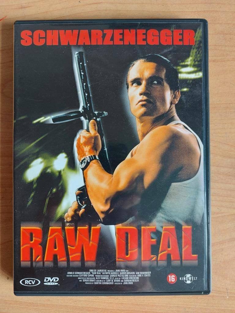 Raw Deal - 1986 Arnold Schwarzenegger, Cd's en Dvd's, Alle leeftijden, Ophalen of Verzenden, Zo goed als nieuw
