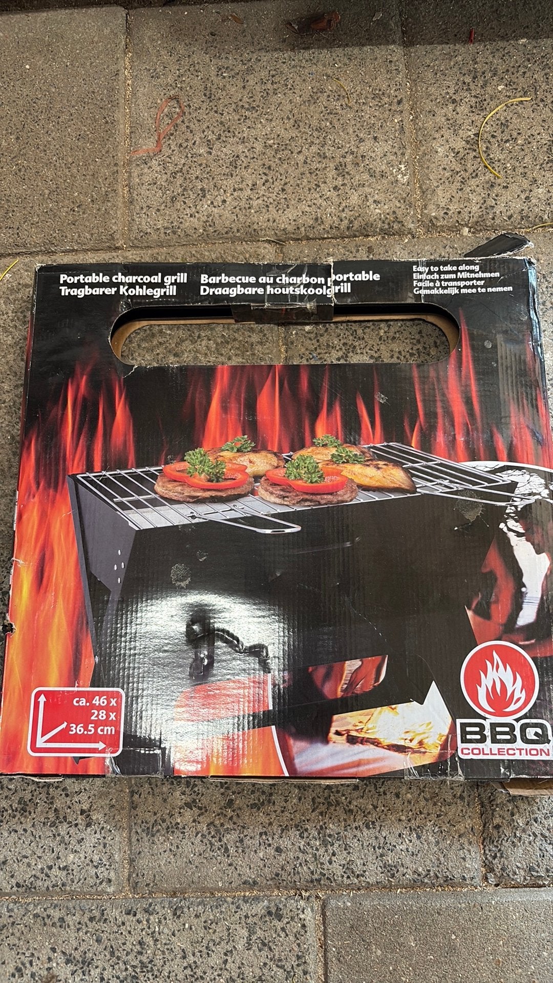 Mooie Barbecue, Ophalen