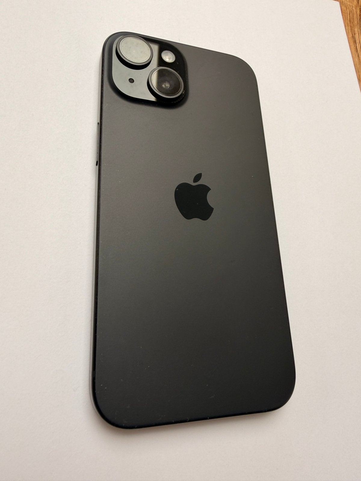 Zo goed als nieuwe iPhone 15 Zwart 128GB, Ophalen, 128 GB, IPhone 15, Zwart