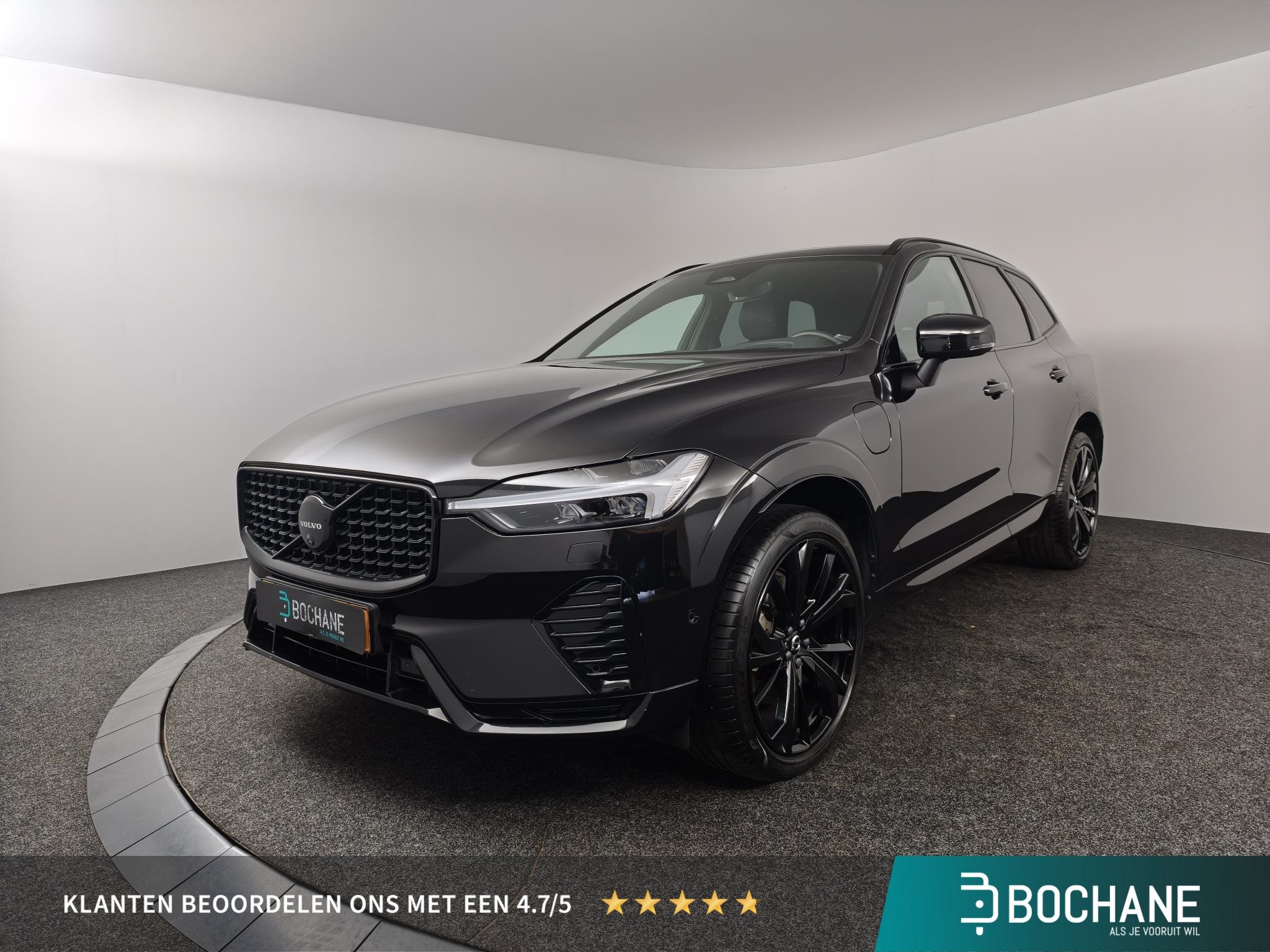 Volvo XC60 2.0 T8 Plug-in hybrid AWD Ultra Black Edition | N, Auto's, Volvo, Automaat, Gebruikt, 4 cilinders, 180 min