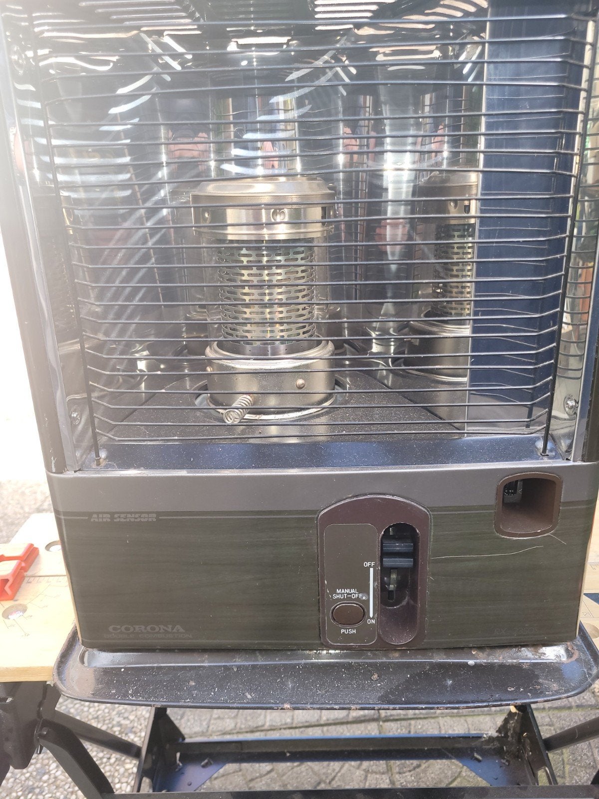Zibro/Corona RX 2350 S Dubbelbrander Petroleumkachel, Huis en Inrichting, Ophalen, Gebruikt, Overige brandstoffen, Petroleumkachel