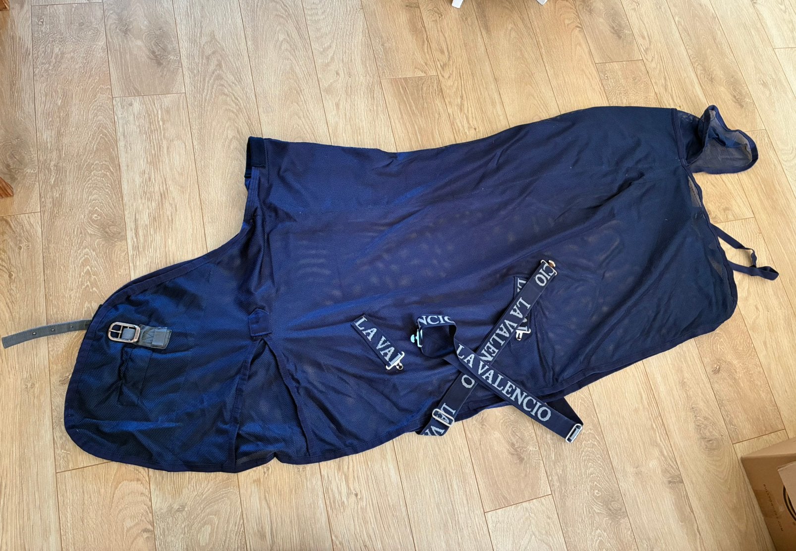 La Valencio gaasdeken met fleece rug 185, Gebruikt, Overige merken, Cob (M), Vliegendeken