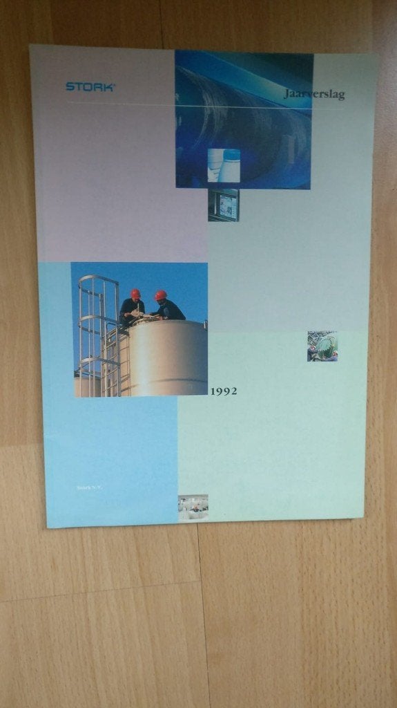 Jaarverslag van Stork 1992, Ophalen of Verzenden, Zo goed als nieuw, Overige wetenschappen