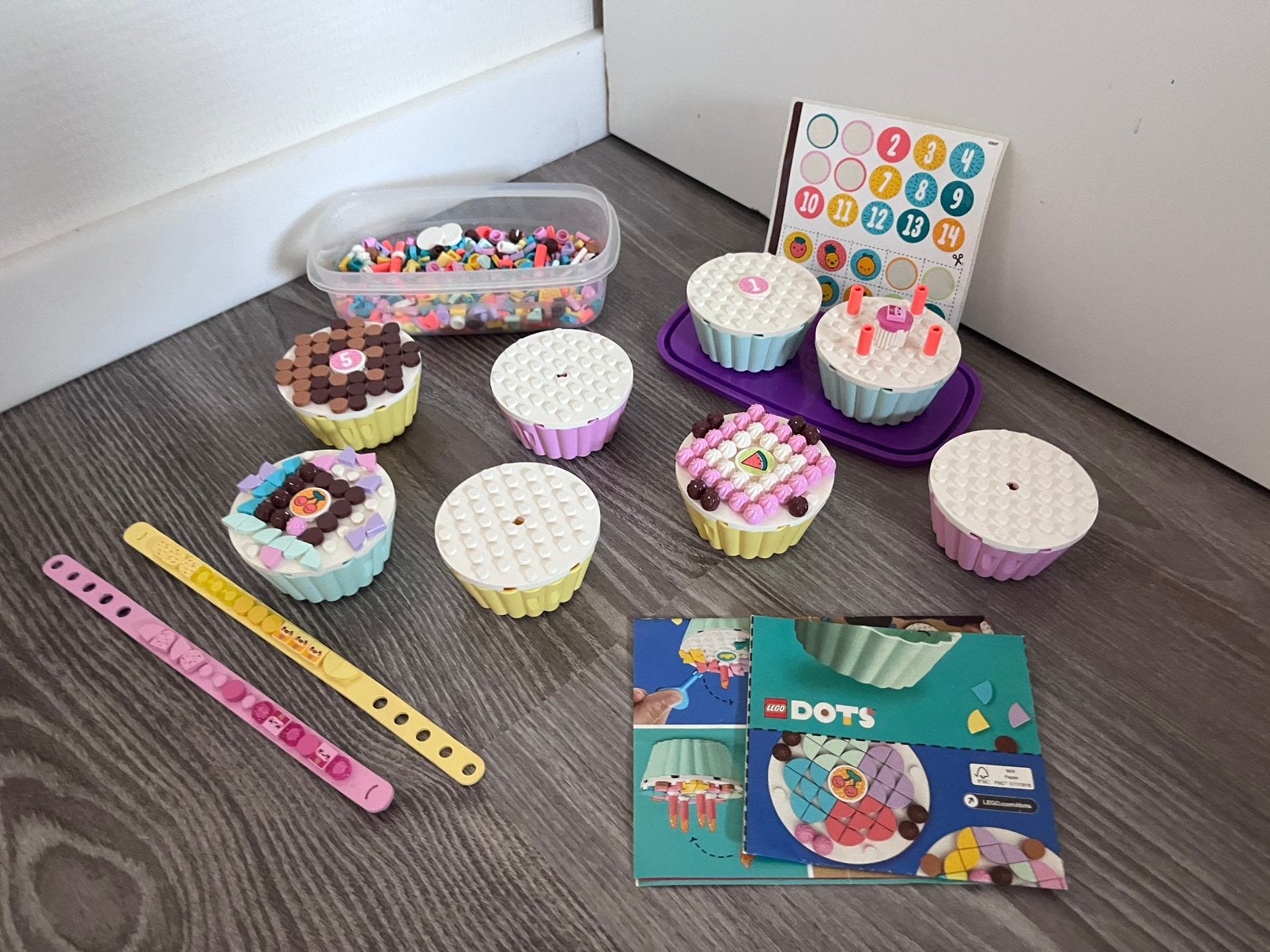 Lego dots cupcakes, Ophalen, Zo goed als nieuw