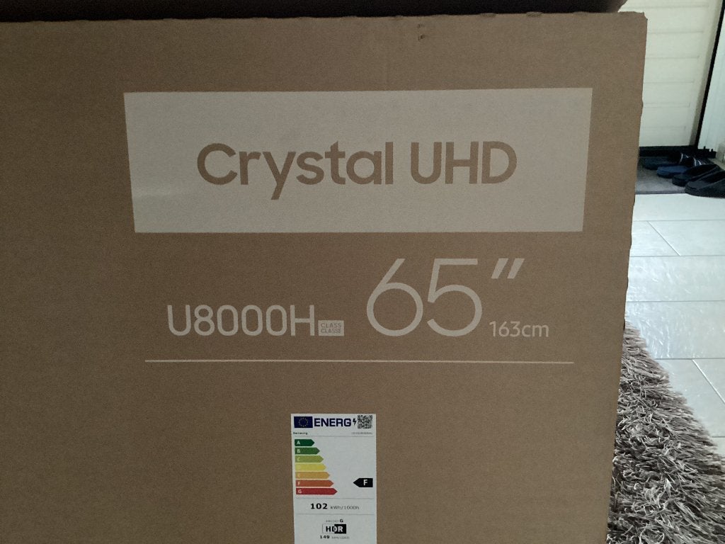 Samsung 65” TV, Ophalen, Nieuw