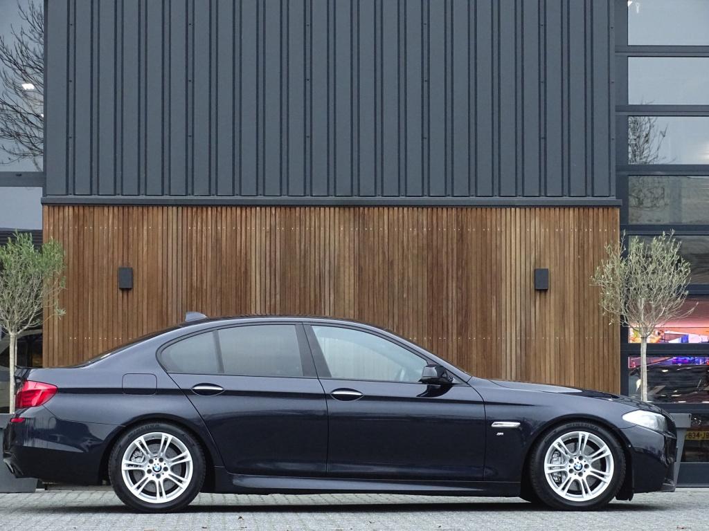 BMW 5 Serie 535i TwinPowerTurbo 306PK / Executive / M Sport, Automaat, Euro 5, Gebruikt, Zwart