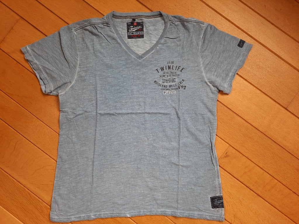 Twinlife t- shirt blauw maat L, Kleding | Heren, T-shirts, Maat 52/54 (L), Blauw, Ophalen of Verzenden, Zo goed als nieuw
