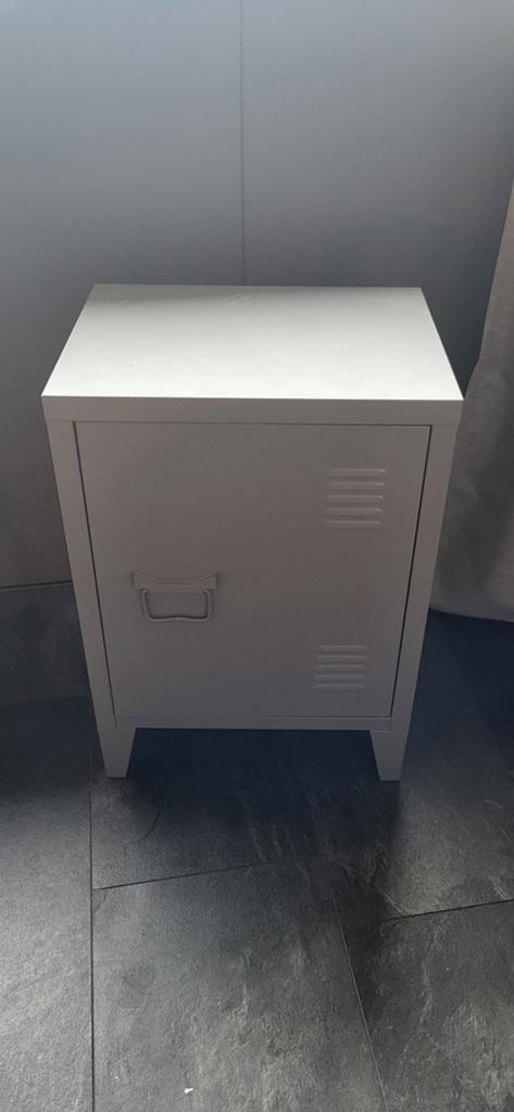 Mintgroen metalen locker kastje, Ophalen, Zo goed als nieuw, Industrieel