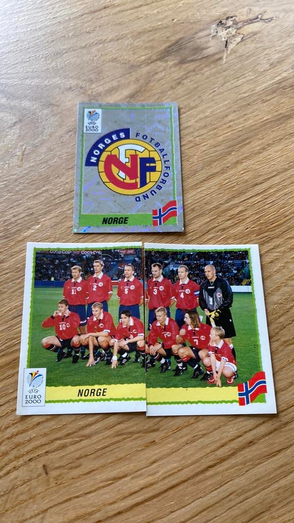 Noorwegen panini 2000, Ophalen of Verzenden, Zo goed als nieuw, Buitenlandse clubs, Poster, Plaatje of Sticker