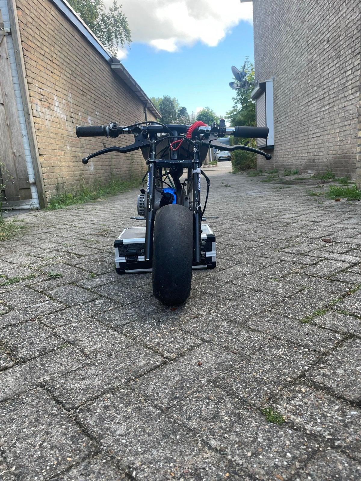 Minibike project !!, Ophalen, Gebruikt, Schijfrem, Pitbike