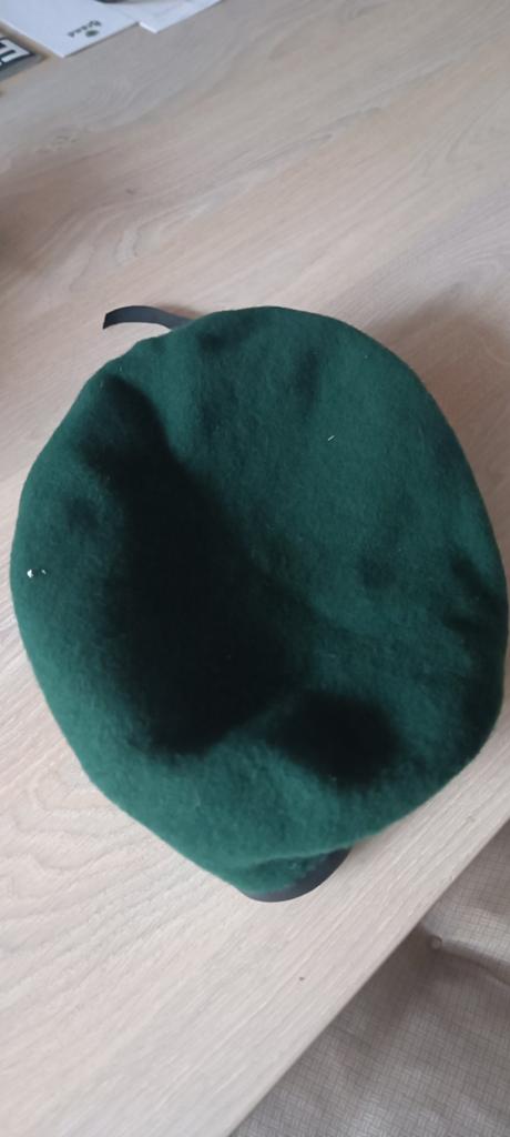 Groene baret Zwitserland, Ophalen of Verzenden, Landmacht, Overige gebieden, Helm of Baret