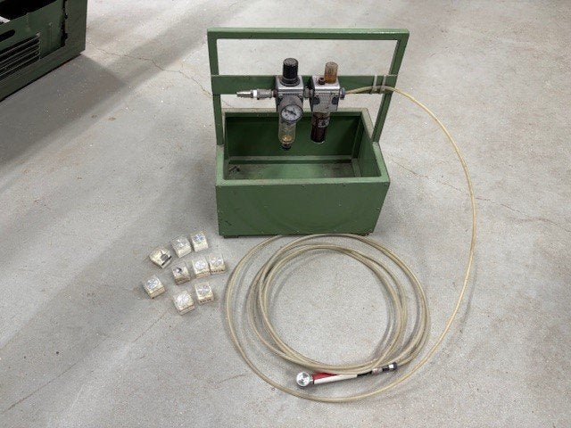 Suhner Haakse Freesmachine LWA 80 75W 80.000rpm, Ophalen, Zo goed als nieuw, Minder dan 700 watt, Rechte handslijpmachine