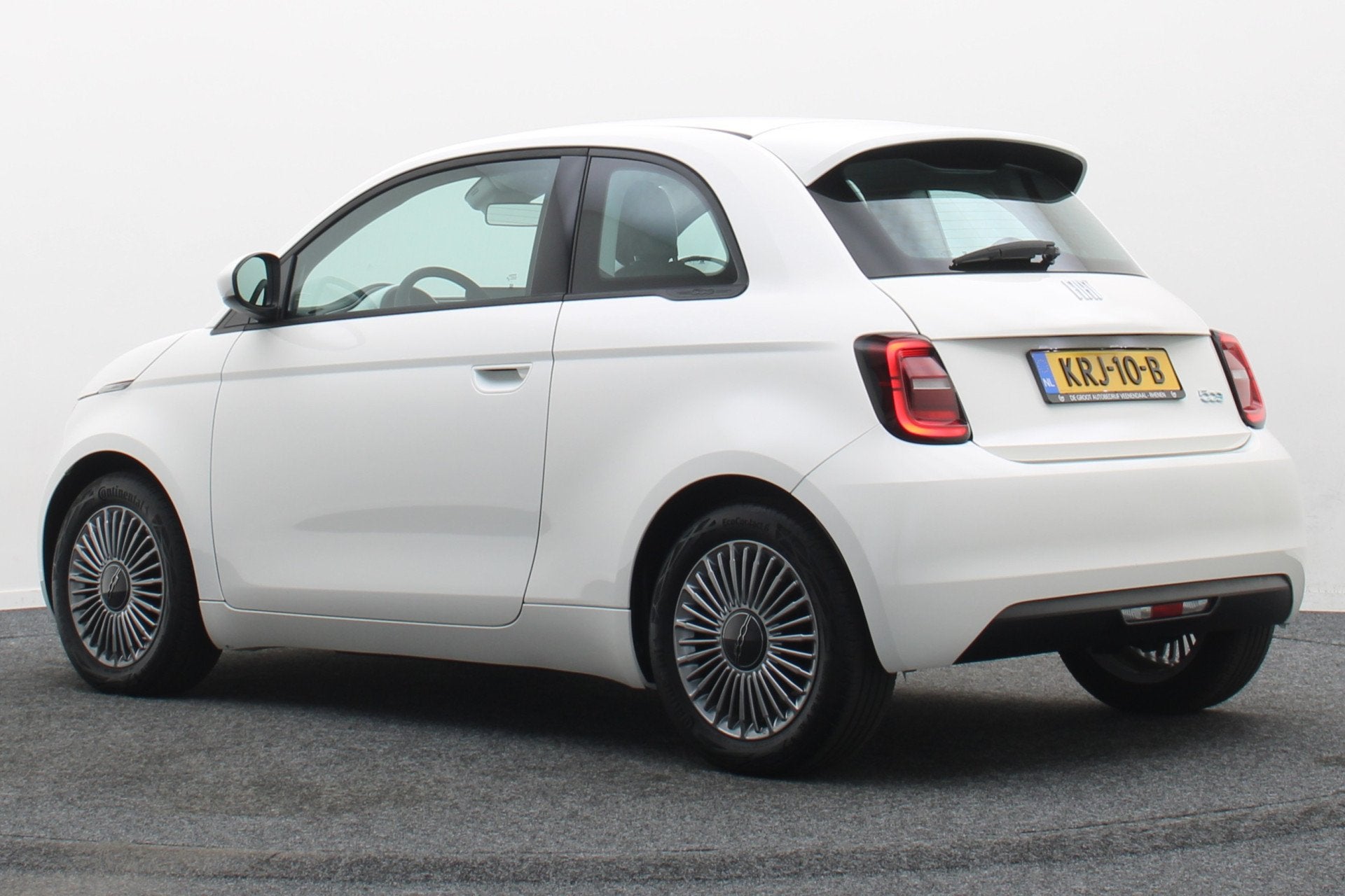 Fiat 500E Icon 42 kWh Virtual Cockpit, Cruise, Apple Carplay, Auto's, Fiat, Stof, Gebruikt, Zwart, LED verlichting