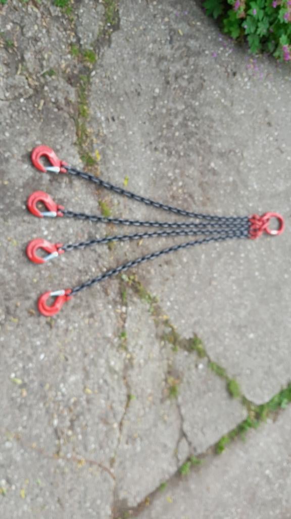 Sterke 4-sprong hijsketting, Doe-het-zelf en Verbouw, Ophalen of Verzenden, Nieuw, Handmatig