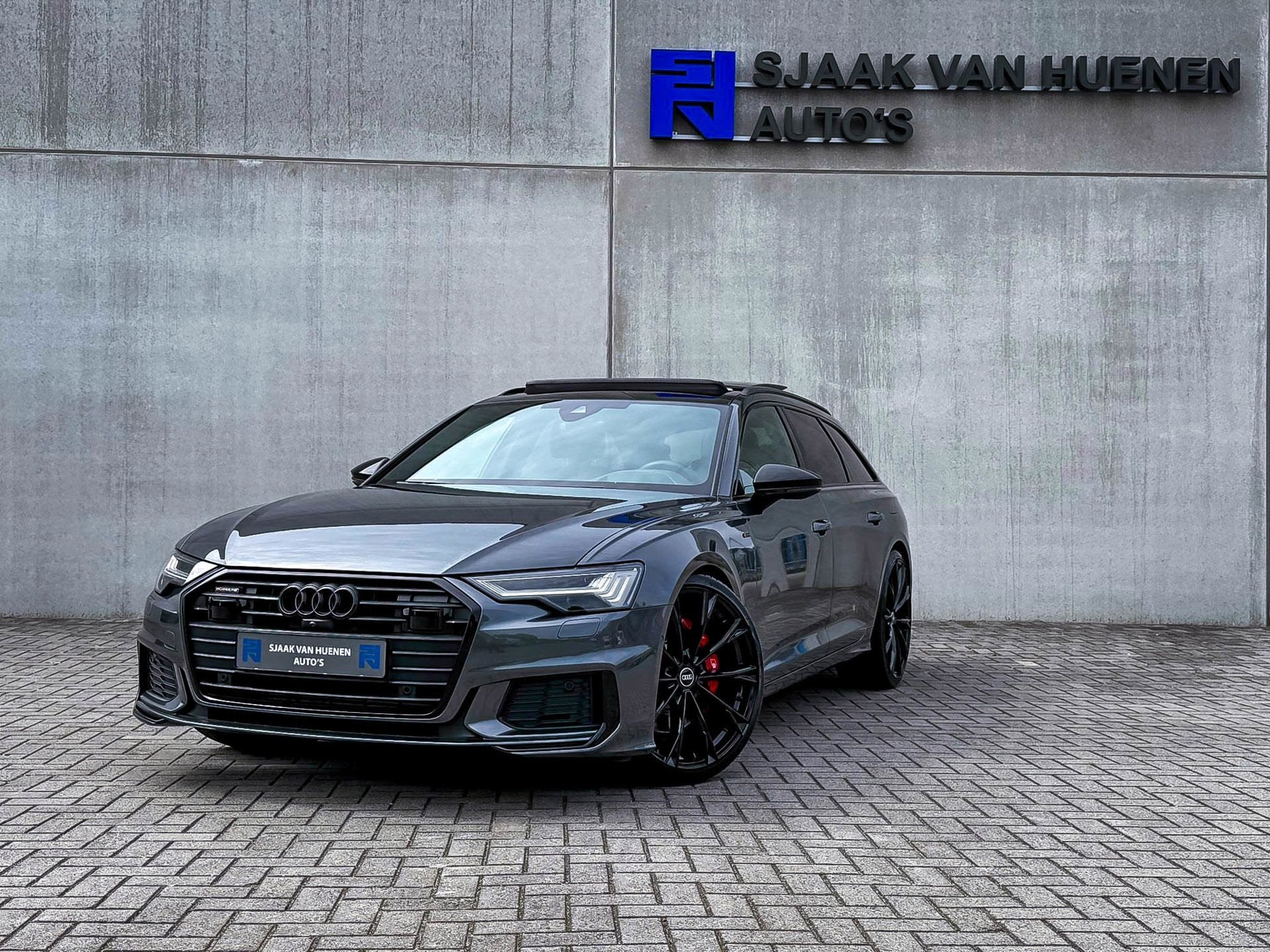 Audi A6 Avant 55TFSI e 367pk Quattro Competition S Edition S, Auto's, Audi, Automaat, Dealer onderhouden, Gebruikt, 4 cilinders