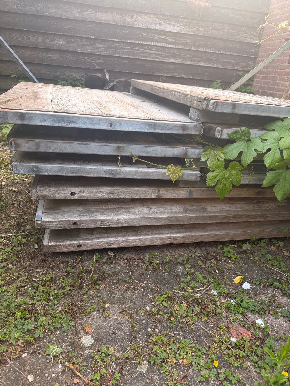 Steenplaten, Ophalen of Verzenden, Gebruikt, Overige typen, Minder dan 2 meter