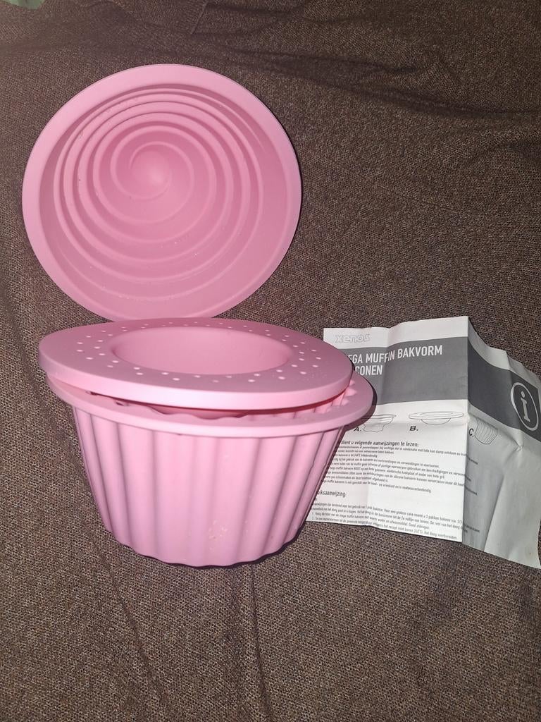 Giant Cupcake vorm, Hobby en Vrije tijd, Taarten en Cupcakes maken, Ophalen of Verzenden