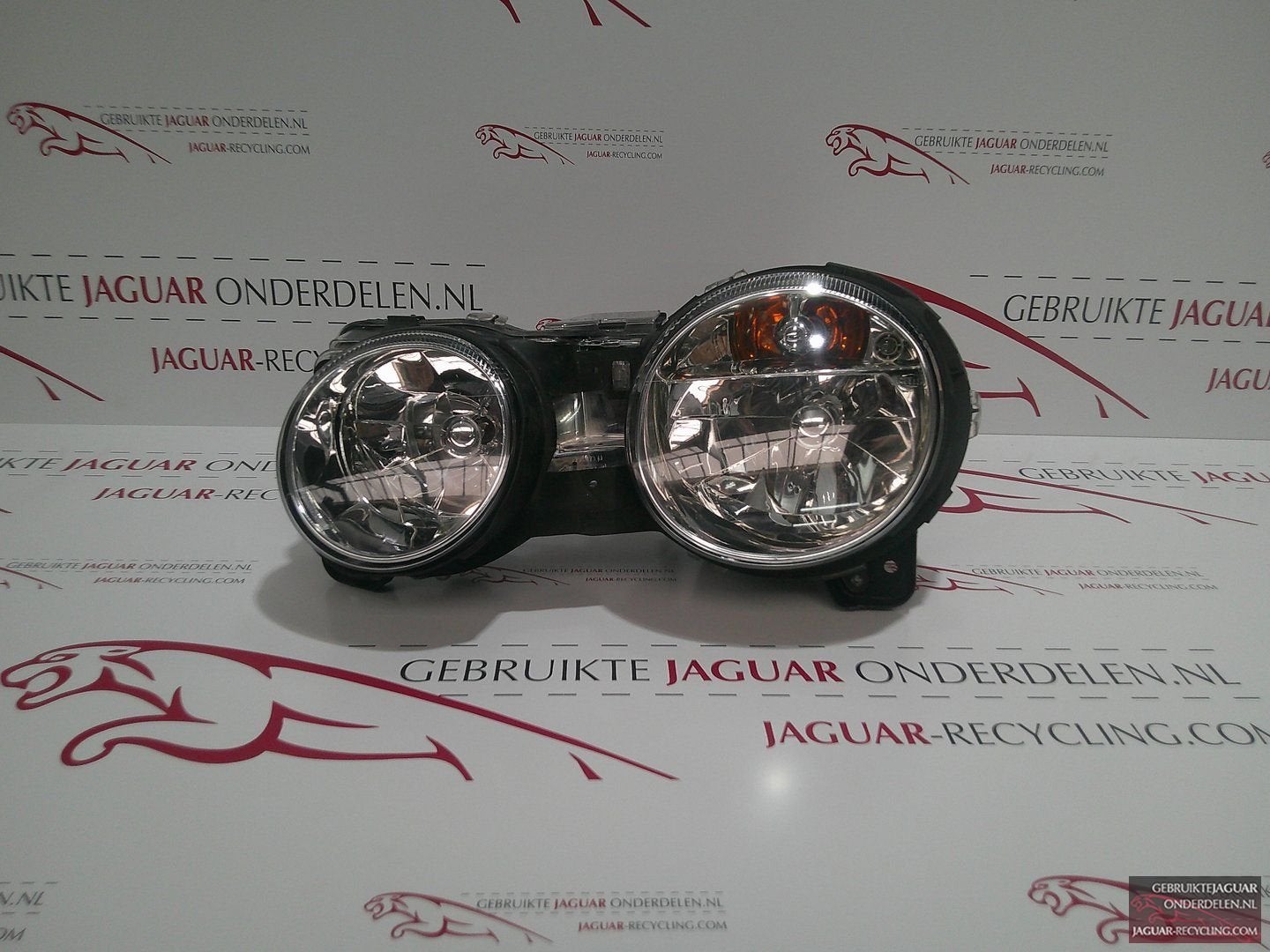 Koplamp links Jaguar S-Type gereviseerd met nieuwe stelpootj, -, Ophalen of Verzenden, Jaguar, -